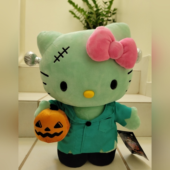Hello Kitty Accents Hello Kitty Frankenstein Halloween Greeter